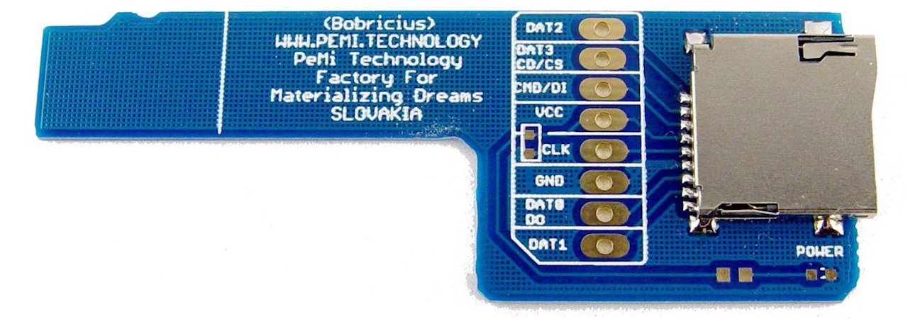 MicroSD Card Sniffer Breakout Circuit Board